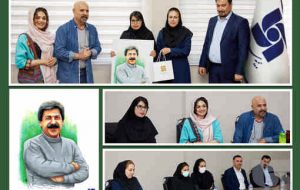 بزرگداشت شاعر بلندآوازه گیلانی با حضور سهیل محمودی در بیمه سرمد