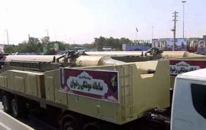در مراسم رژه ۳۱ شهریور؛ موشک بالستیک رضوان رونمایی شد در مراسم رژه ۳۱ شهریور؛ موشک بالستیک رضوان رونمایی شد