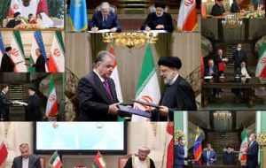 دستاوردهای ملموس سیاست خارجی رییس جمهور/ امضای ۹۶ سند همکاری و تفاهم نامه در یکسال دستاوردهای ملموس سیاست خارجی رییس جمهور/ امضای ۹۶ سند همکاری و تفاهم نامه در یکسال