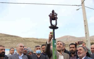 در ششمین روز از دهه مبارک فجر، مشعل گاز هشت روستای دهستان زردلان هلیلان روشن شد