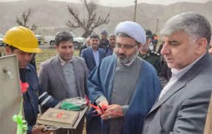 کلنگ زنی و افتتاح/ ۹ پروژه توزیع برق در شهرستان چوار