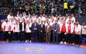 تیم بانک شهر ایران قهرمان کشتی آزاد جام باشگاه های جهان شد