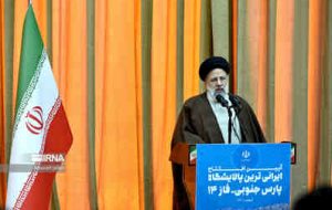فاز ۱۴ پارس جنوبی نشان از اجرایی شدن فعل “ما می توانیم” است فاز ۱۴ پارس جنوبی نشان از اجرایی شدن فعل “ما می توانیم” است