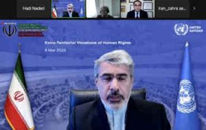 بحرینی:ترور سردارسلیمانی جنایت بین المللی است/ایران از عدالتخواهی دست برنمیدارد بحرینی:ترور سردارسلیمانی جنایت بین المللی است/ایران از عدالتخواهی دست برنمیدارد