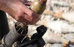 کشف ۲ خمپاره ۸۰ میلی متری دوران دفاع مقدس در چوار کشف ۲ خمپاره ۸۰ میلی متری دوران دفاع مقدس در چوار