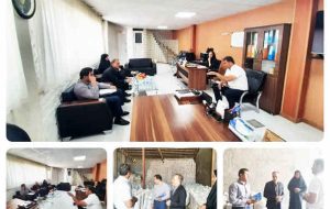 دیدار مدیرکل دامپزشکی استان ایلام با مسوولان کارخانه آرد ایلام