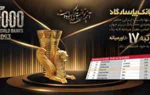 افتخاری دیگر از بانک پاسارگاد؛ تنها بانک ایرانی حاضر در رتبه بندی ۱۰۰۰ بانک برتر جهان بر اساس معیار سرمایه لایه یک رتبه ۱۷ خاورمیانه را به خود اختصاص داد افتخاری دیگر از بانک پاسارگاد؛ تنها بانک ایرانی حاضر در رتبه بندی ۱۰۰۰ بانک برتر جهان بر اساس معیار سرمایه لایه یک رتبه ۱۷ خاورمیانه را به خود اختصاص داد