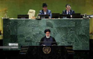 رئیسی : از تحریم ملت ایران دست بردارید تاکنون این دشمنی برای شما سودی نداشت رئیسی : از تحریم ملت ایران دست بردارید تاکنون این دشمنی برای شما سودی نداشت