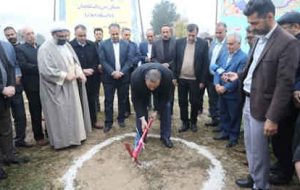 کلنگ طرح ملی نهضت مسکن دانشگاهیان چوار به زمین زده شد