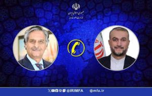 در پاسخ به تماس تلفنی وزیر خارجه پاکستان؛ امیرعبداللهیان: همکاریهای مشترک برای نابودی اردوگاههای تروریستی در خاک پاکستان ضروری است در پاسخ به تماس تلفنی وزیر خارجه پاکستان؛ امیرعبداللهیان: همکاریهای مشترک برای نابودی اردوگاههای تروریستی در خاک پاکستان ضروری است