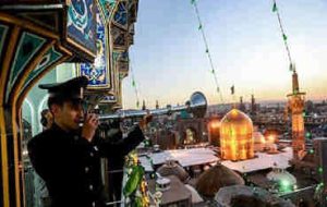 نقاره نوروزی از بارگاه ضامن آهو به گوشِ جان می‌رسد