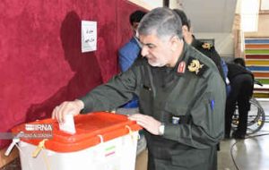 فرمانده سپاه ایلام: حضور پرشور مردم در شعب اخذ رای یادآور دفاع مقدس است فرمانده سپاه ایلام: حضور پرشور مردم در شعب اخذ رای یادآور دفاع مقدس است