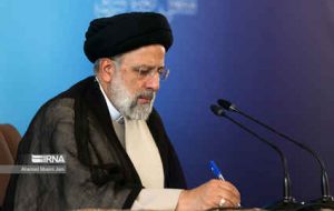 پیام قدردانی رئیسی به مردم؛ ضربشست غیرتمندانه به ایران ستیزان نشان دادید پیام قدردانی رئیسی به مردم؛ ضربشست غیرتمندانه به ایران ستیزان نشان دادید