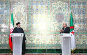 در بیانیهای مورد تأکید قرار گرفت؛ اراده راسخ ایران و الجزایر برای تقویت همکاریهای مشترک در بیانیهای مورد تأکید قرار گرفت؛ اراده راسخ ایران و الجزایر برای تقویت همکاریهای مشترک