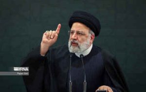 در پی عملیات تاریخی و مقتدرانه ایران علیه رژیم صهیونیستی؛ رئیسی: تحولات منطقه را رصد می‌کنیم/ هرگونه رفتار خیره سرانه پاسخ سهمگین تر خواهد داشت