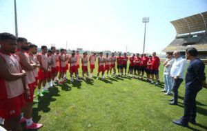 مراسم بدرقه پرسپولیس با حضور مدیرعامل