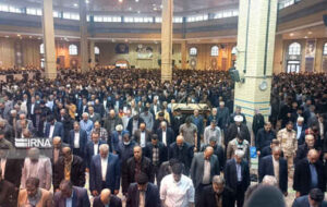ایلام در باران بندگی؛ تجلی وحدت در نماز عید فطر