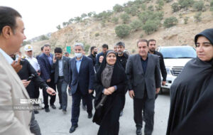 وزیر راه و شهرسازی از پروژه باند دوم تونل آزادی ایلام بازدید کرد