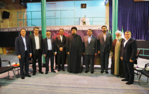 دیدار مدیرعامل بانک ملی ایران با سید حسن خمینی