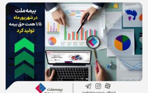 بیمه ملت در شهریورماه ۱.۵ همت حق بیمه تولید کرد