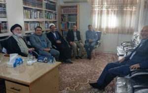 دیدار مدیرکل امور عشایر استان ایلام با امام جمعه شهرستان ایوان
