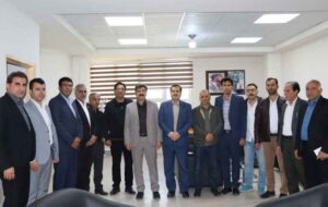 برگزاری جلسه مشترک مدیران مخابرات منطقه ایلام با شهردار ایوان