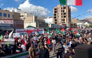 شکوه حضور ایلامی‌ها در رزمایش ملی جان‌فدای ایران امام‌ رضایی