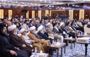 بغداد میزبان همایش ابعاد حقوقی جنایات آمریکا و رژیم صهیونیستی در مدرسه میناب بغداد میزبان همایش ابعاد حقوقی جنایات آمریکا و رژیم صهیونیستی در مدرسه میناب