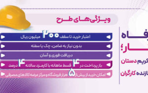 طرح “رفاه‌کار” بانک رفاه کارگران تا ۲۰ اردیبهشت ماه ادامه دارد