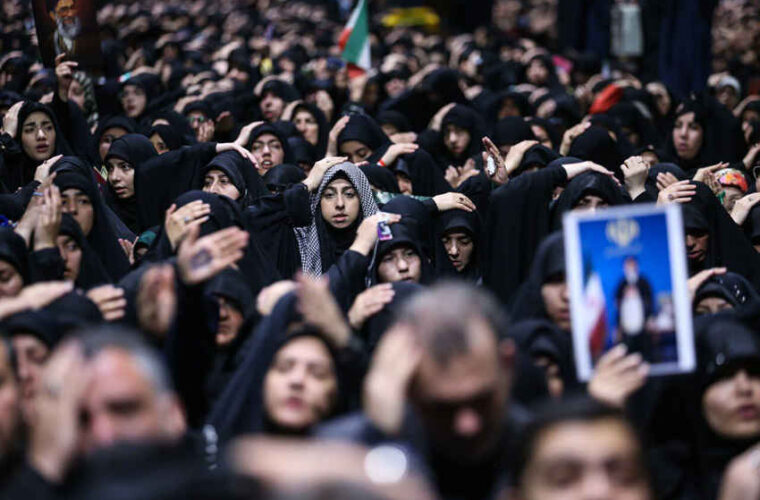 برگزاری آیین شام غریبان در جوار مقتل قائد شهید انقلاب