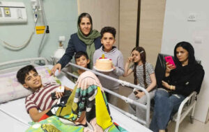 دلنوشته جانباز ۱۱ ساله لامردی برای رهبر انقلاب