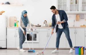 همراهی مردان در کارهای خانه آری یا خیر؟